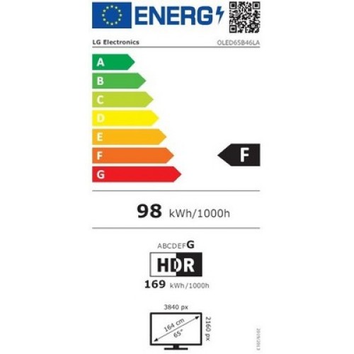 TV OLED LG 65B46LA SMART